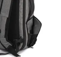 Anti-theft polyester backpack