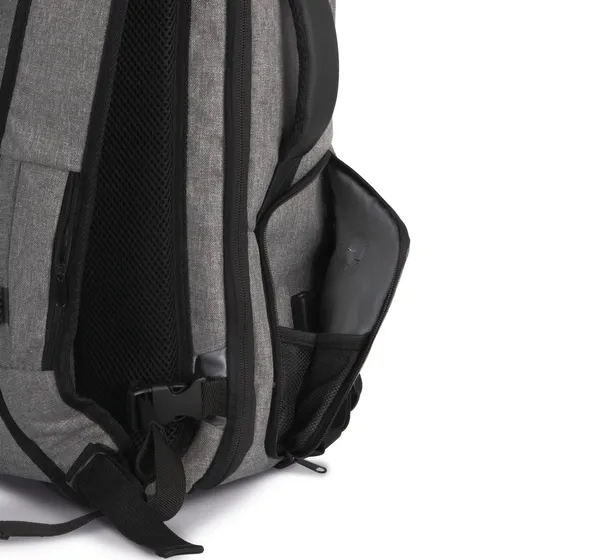 Anti-theft polyester backpack