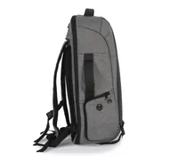 Anti-theft polyester backpack