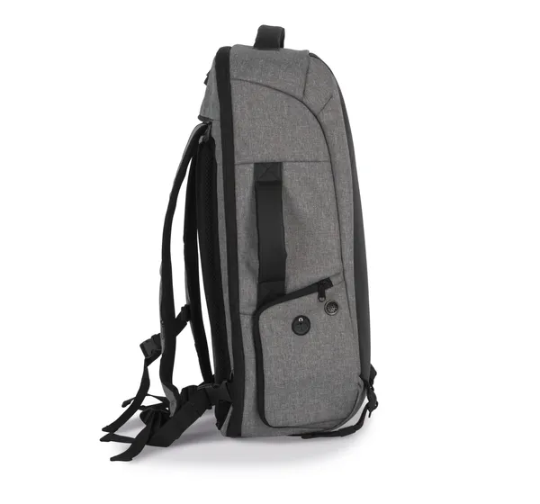 Anti-theft polyester backpack