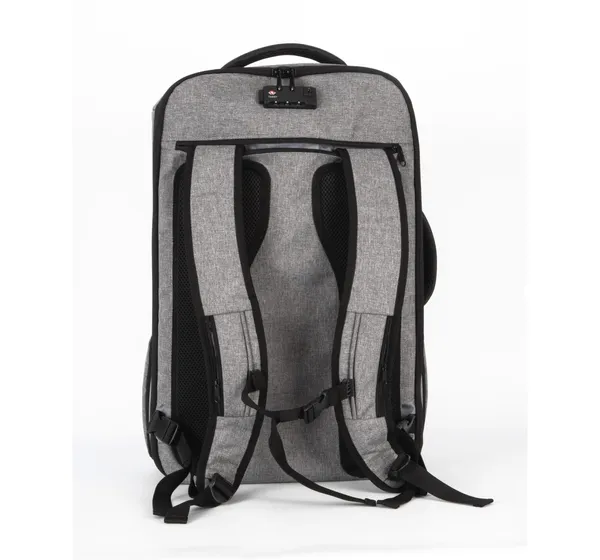Anti-theft polyester backpack