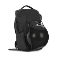 Waterproof anti-theft bag with helmet holder
