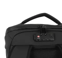 Waterproof anti-theft bag with helmet holder
