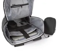 Waterproof anti-theft bag with helmet holder