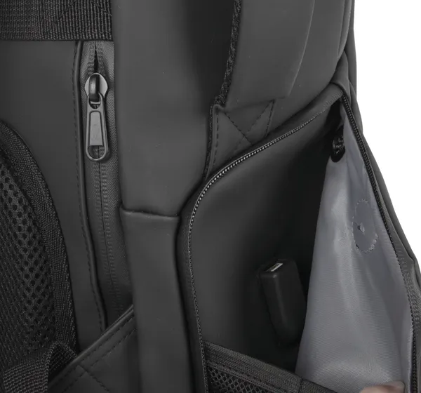 Waterproof anti-theft bag with helmet holder