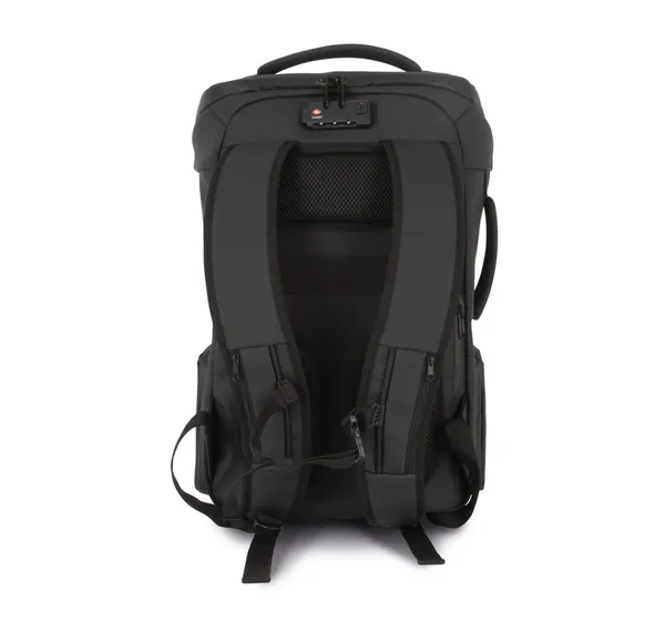Waterproof anti-theft bag with helmet holder