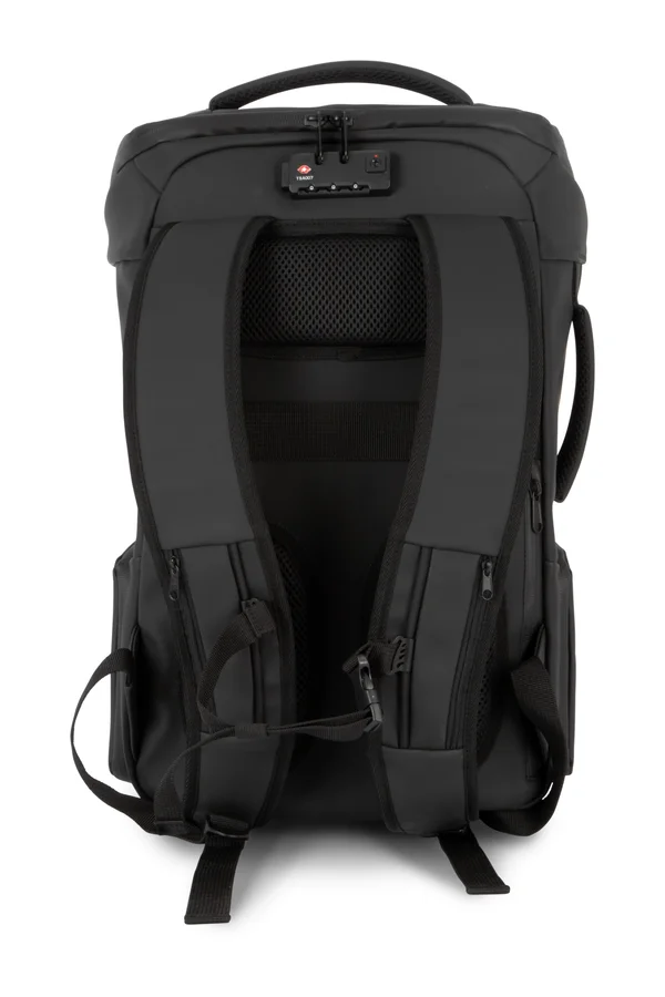 Wasserfeste Diebstahlschutztasche mit Helmbefestigung Black