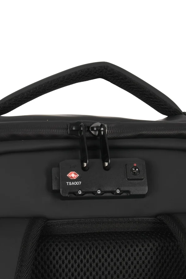 Wasserfeste Diebstahlschutztasche mit Helmbefestigung Black