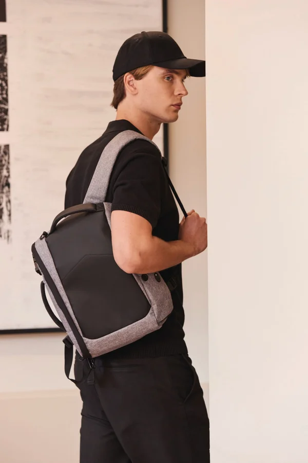 Diebstahlsicherer Rucksack für 13'' Laptop Graphite Grey Heather / Black