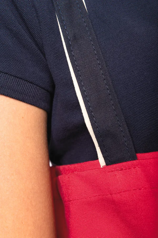 Three-tone shopping bag