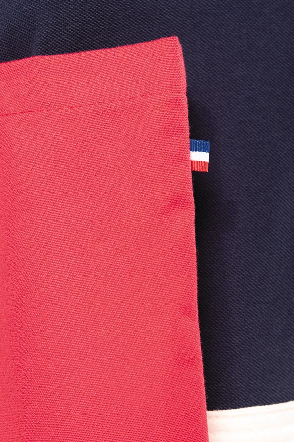 Three-tone shopping bag