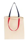 Dreifarbige Shoppingtasche Natural