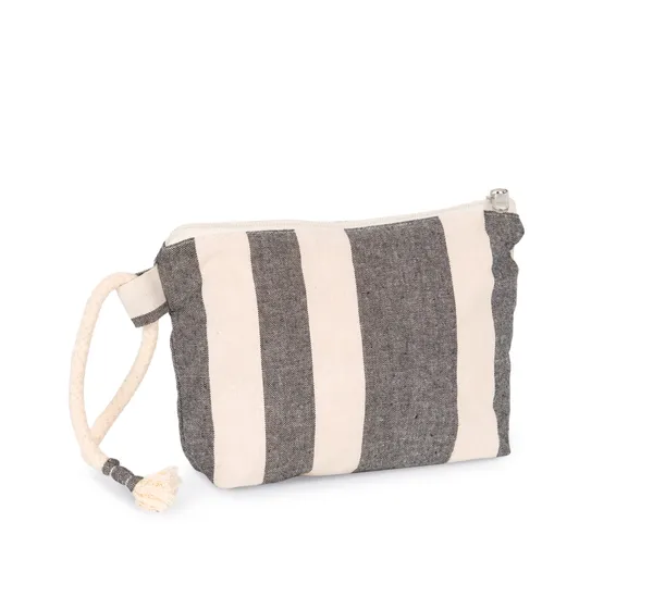 Recycled pouch - Striped pattern