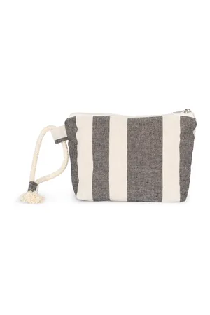 Recycelte kleine Tasche – Streifenmuster Striped Ecume