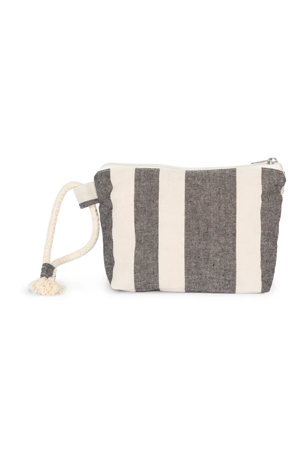 Recycelte kleine Tasche – Streifenmuster Striped Ecume