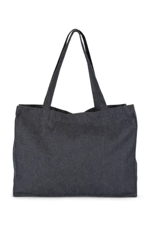 Große Shoppingtasche aus Denim Recycled Denim