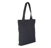 Recycled cotton denim look tote bag