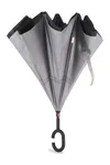 Umgekehrter Regenschirm für freie Hände Black / Slate Grey