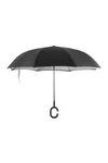 Umgekehrter Regenschirm für freie Hände Black / Slate Grey