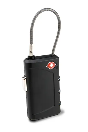 TSA Zahlenschloss Black
