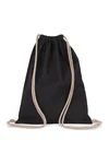 Recycled backpack with drawstring