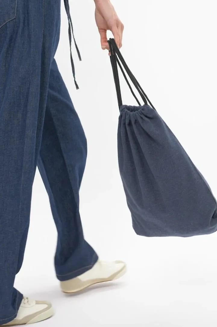 KI5102-Recycled backpack with drawstring