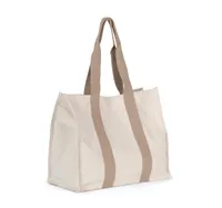 Large recycled gusseted shopping bag