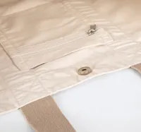 Large recycled gusseted shopping bag