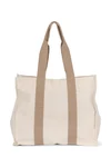 Large recycled gusseted shopping bag
