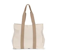 Large recycled gusseted shopping bag