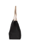 Large recycled gusseted shopping bag