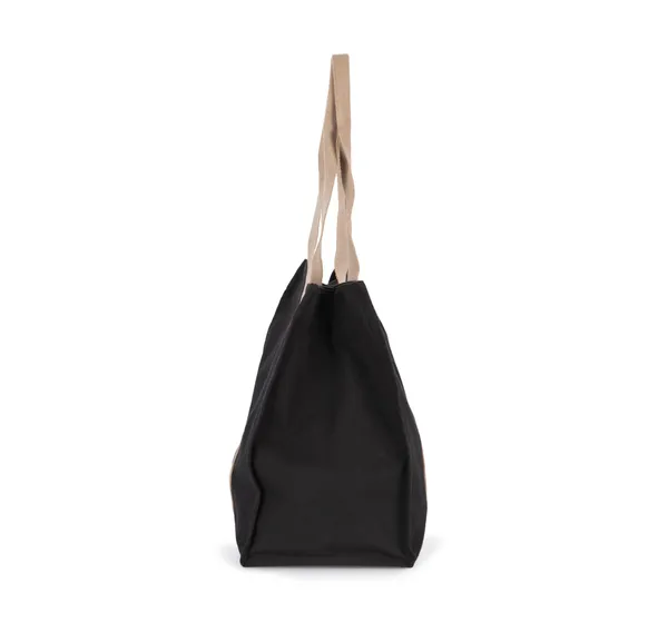 Large recycled gusseted shopping bag