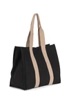 Large recycled gusseted shopping bag