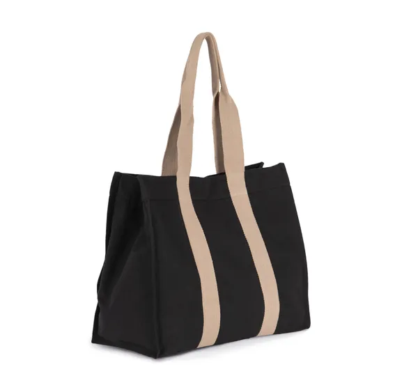 Large recycled gusseted shopping bag