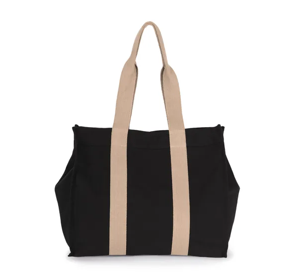 Large recycled gusseted shopping bag