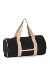 Recycelte Sport- und Reisetasche Black Night / Hemp