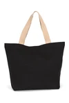 Large recycled flat-bottomed shopping bag
