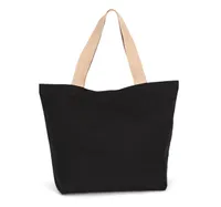 Large recycled flat-bottomed shopping bag