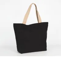 Large recycled flat-bottomed shopping bag
