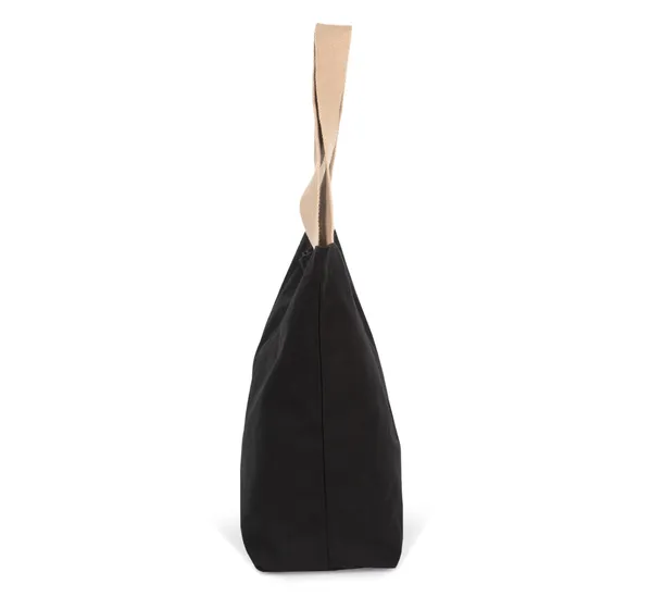 Large recycled flat-bottomed shopping bag