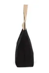 Große Shoppingtasche mit flachem Boden Black Night / Hemp