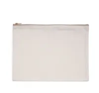 Recycled zipped pouch