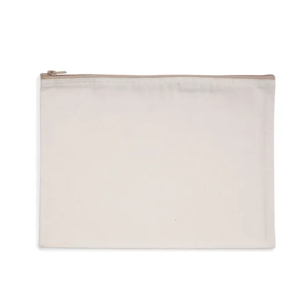 Recycled zipped pouch