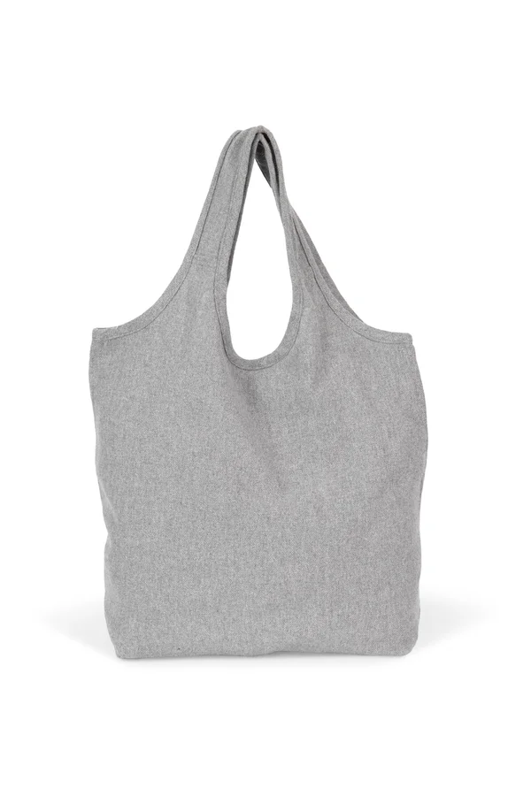 Handgewebte Shoppingtasche Flint Grey