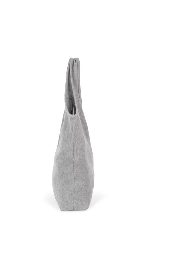 Handgewebte Shoppingtasche Flint Grey