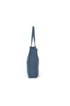 Handgewebte Shoppingtasche aus Canvas Storm Blue