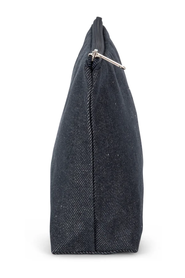 Kleine Denim-Tasche Recycled Denim