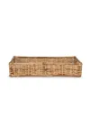 Rechteckiger Korb aus Rattan Rattan
