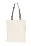 Recycelte Shoppingtasche mit flachem Boden Ecume / Curve Black
