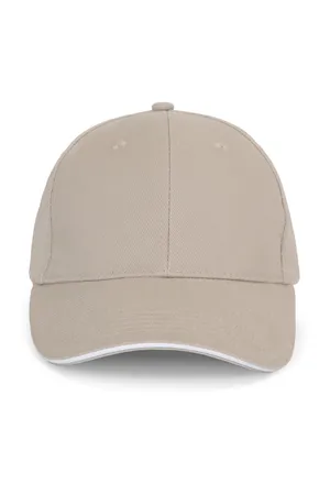 Orlando - 6-panel-kappe Beige / White
